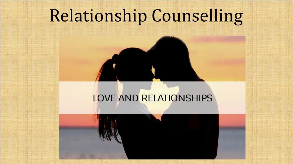 relationship counselling