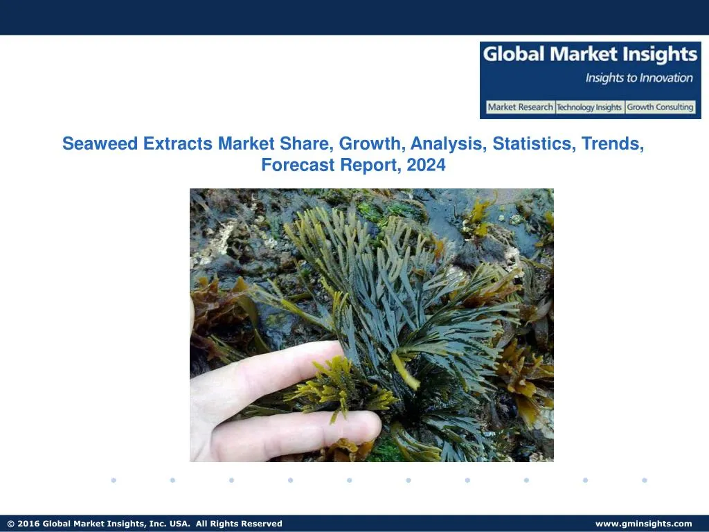 seaweed extracts market share growth analysis