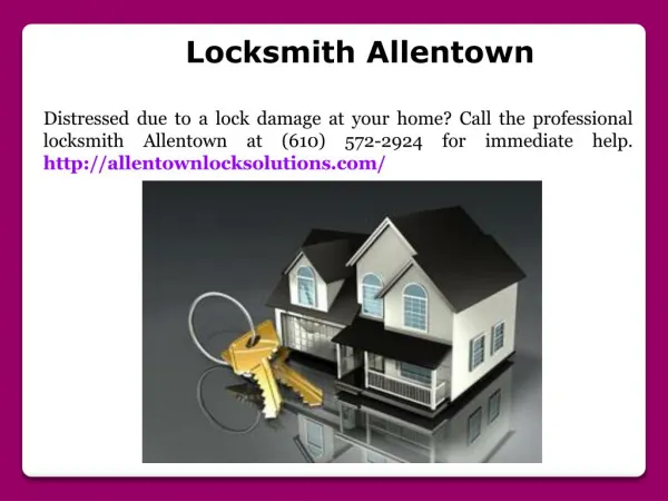 Locksmith Allentown PA