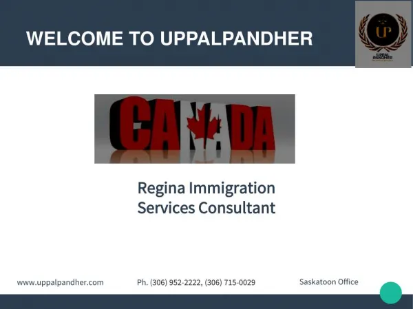 Regina Immigration Services Consultant