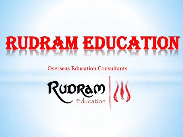 Rudram Education - Overseas Education Consultants
