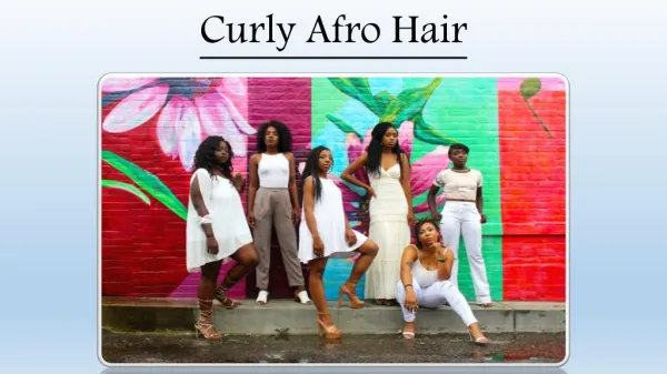 Curly Afro Hair - Knothairstyle