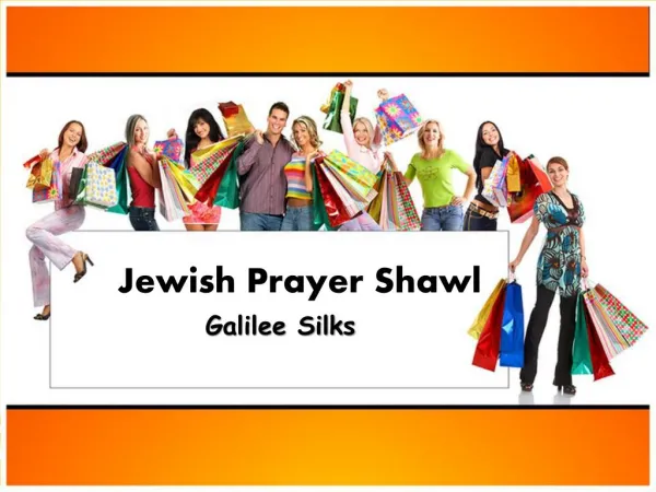 Buy best Jewish prayer shawl for women at Galileesilks