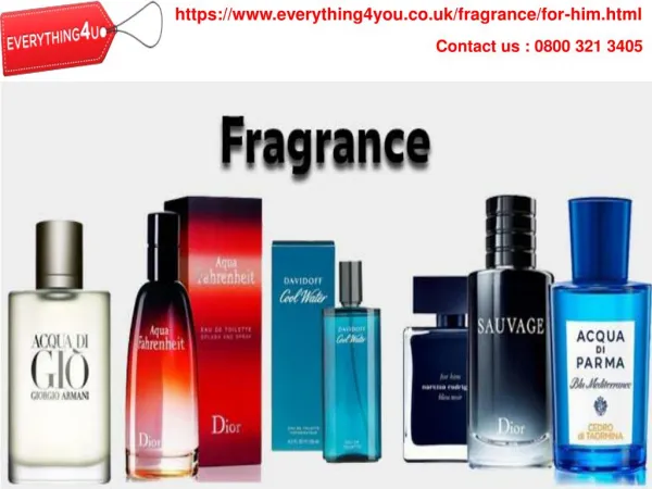 Buy Discount Perfume for him UK | Everything4you
