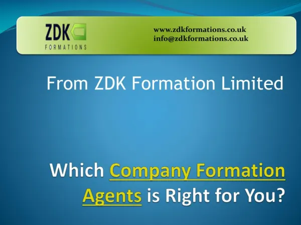 UK Business Registry | Incorporate Limited Company