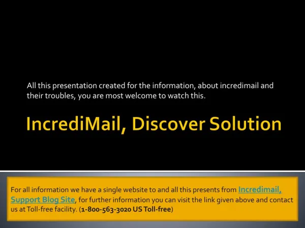 Incredimail, Discover Solution