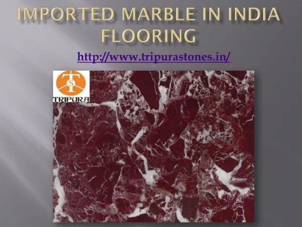Imported Marble in India Flooring