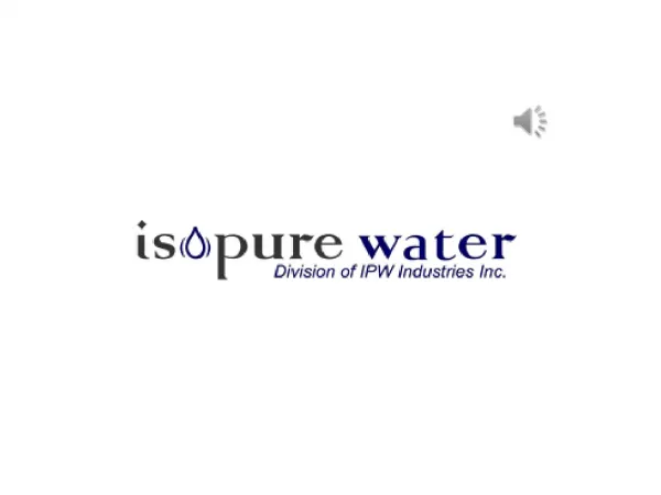 Search Isopure Water Filters for all Water Filtration Systems