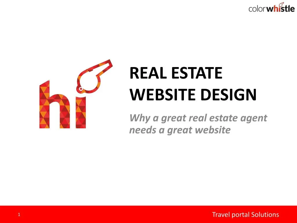 real estate website design