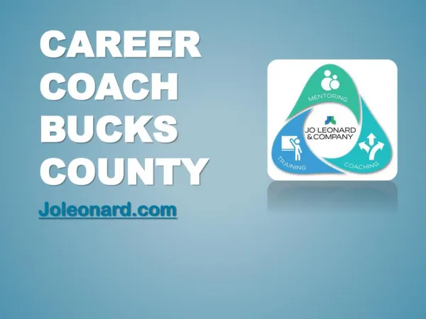 Career Coach Bucks County - Joleonard.com