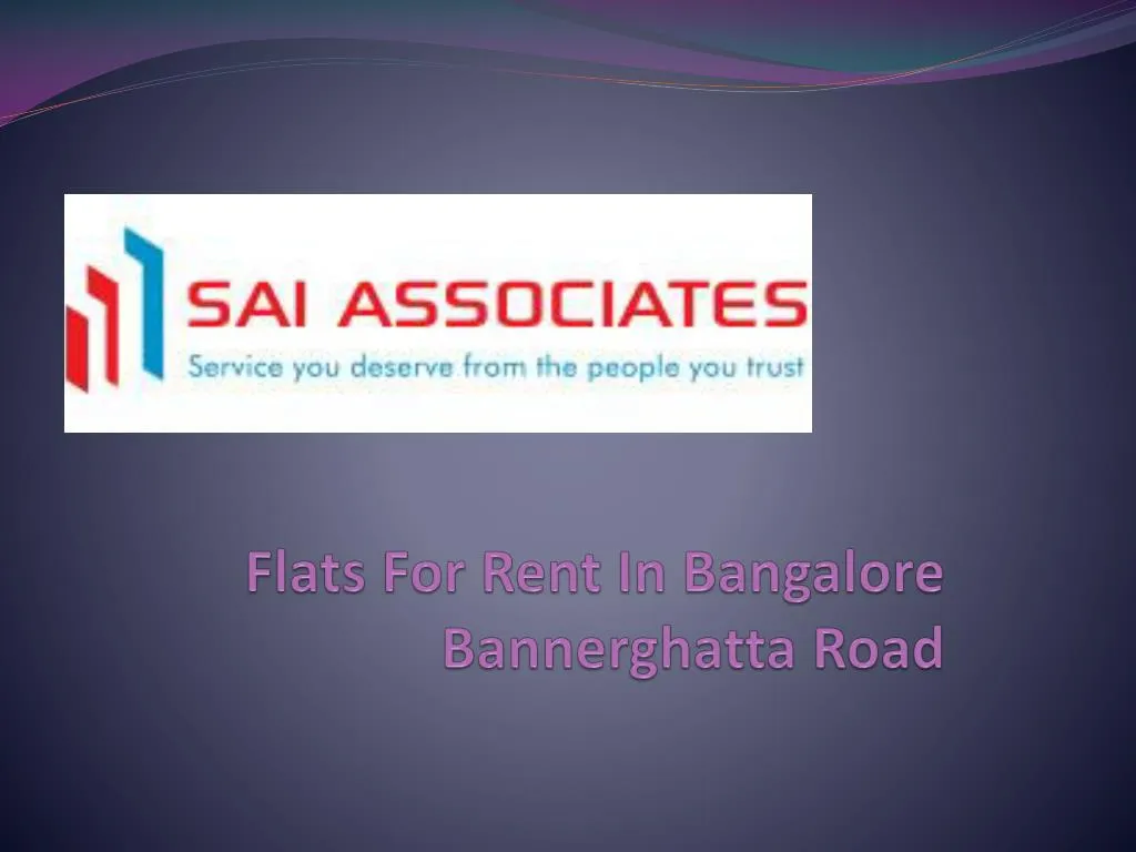 flats for rent in bangalore bannerghatta road