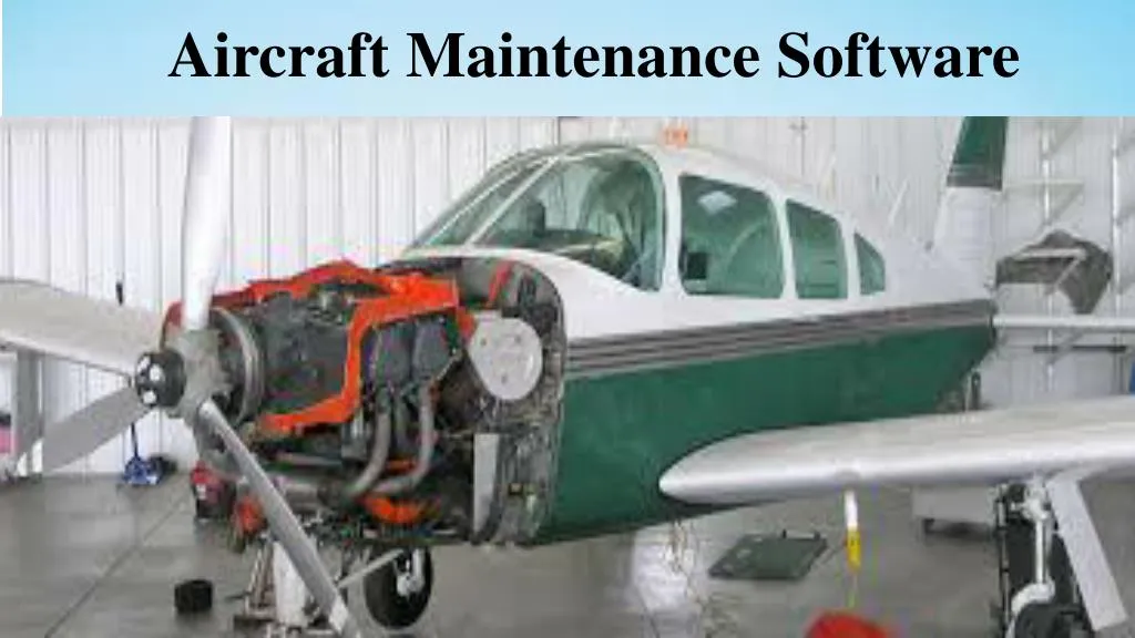 aircraft maintenance software