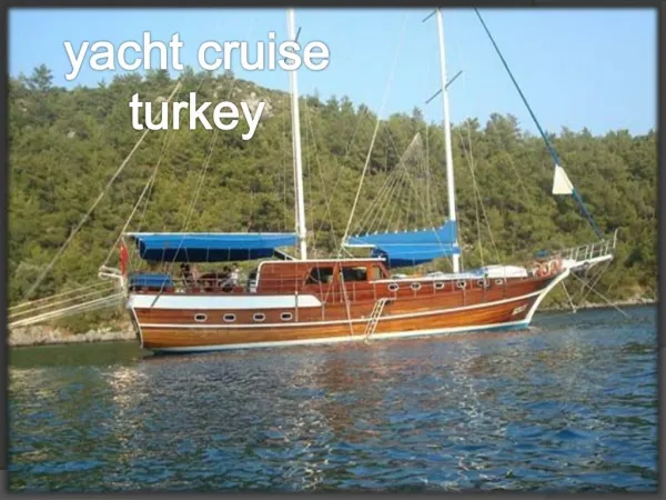 yachting in turkey