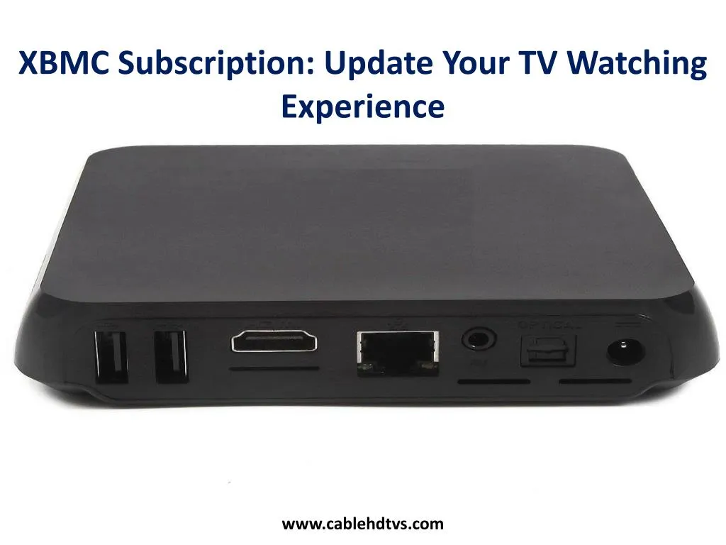 xbmc subscription update your tv watching