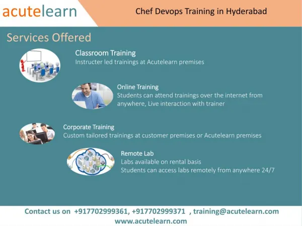 Chef Devops Training in Hyderabad
