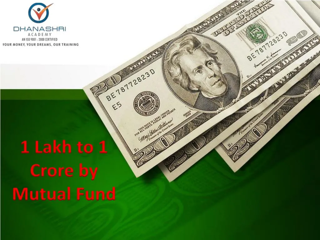 1 lakh to 1 crore by mutual fund