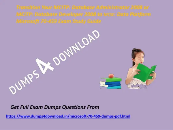 Get Valid Microsoft 70-459 Exam Questions - 70-459 Briandumps Dumps4Download