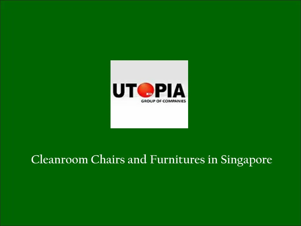 cleanroom chairs and furnitures in singapore