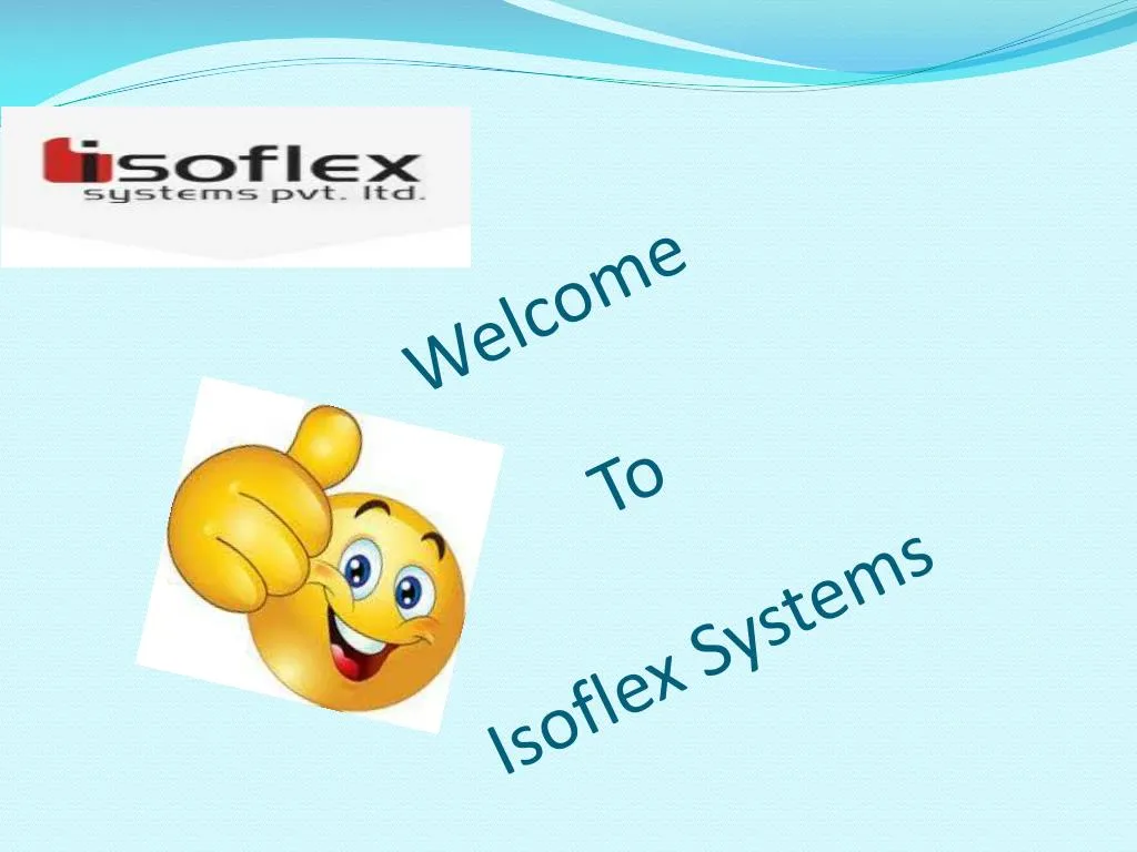 welcome to isoflex systems