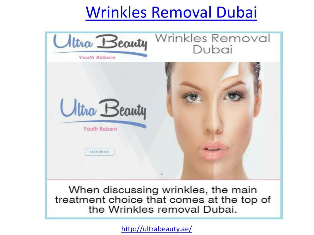 wrinkles removal dubai