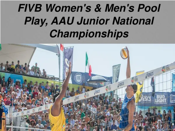 FIVB Men's & Women's Semifinals, Women's 3rd place match, Women's Finals