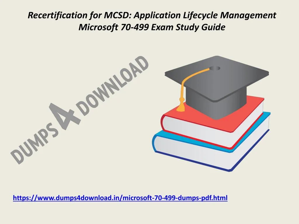 recertification for mcsd application lifecycle