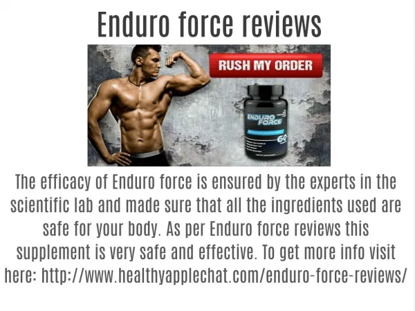 Enduro force reviews