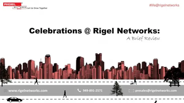A Short Review of Recreational Activities at Rigel Networks