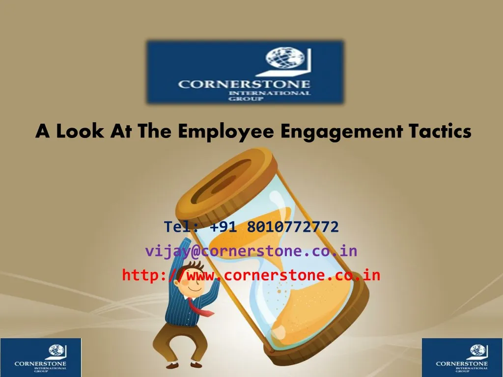 a look at the employee engagement tactics