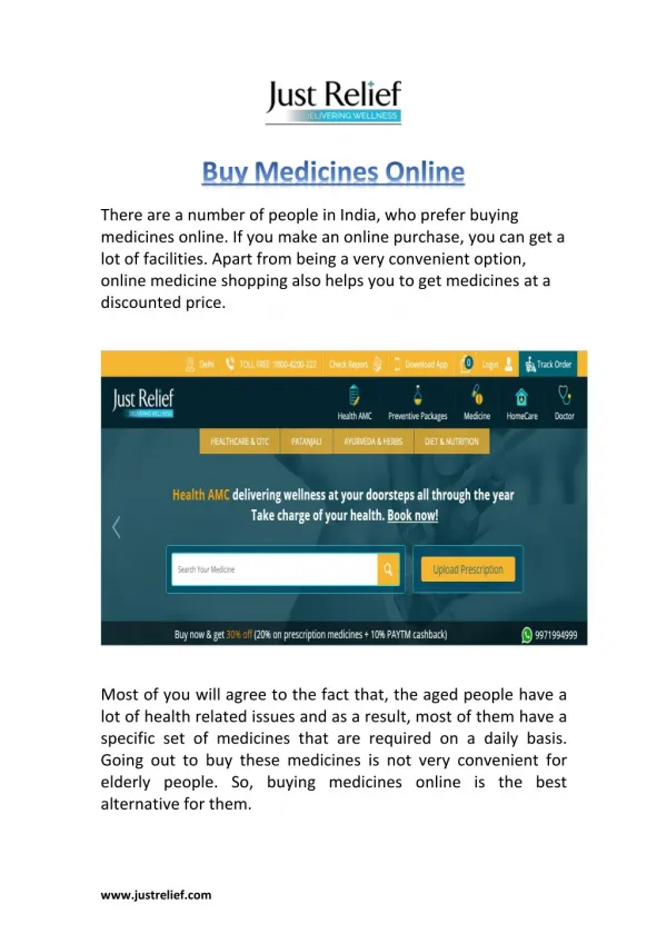 Here’s Why Elderly Couples should Buy Medicines Online
