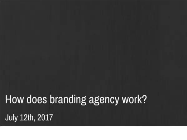 How does branding agency work | Newton Consulting