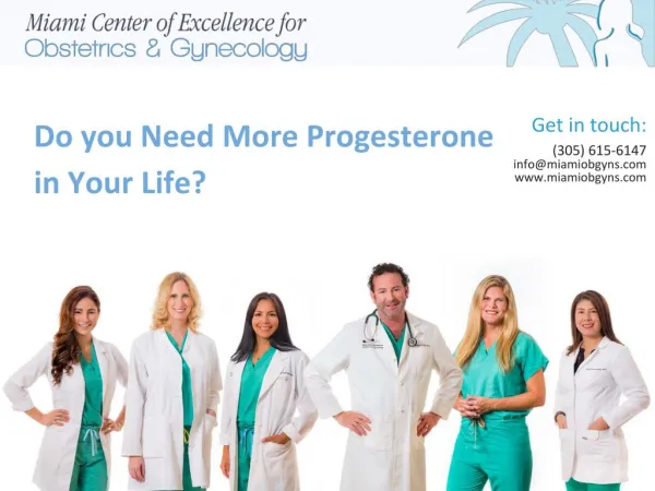 Do You Need More Progesterone in Your Life?