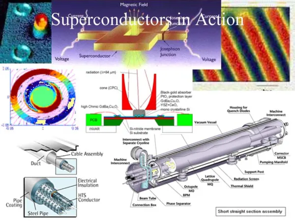 Superconductors in Action
