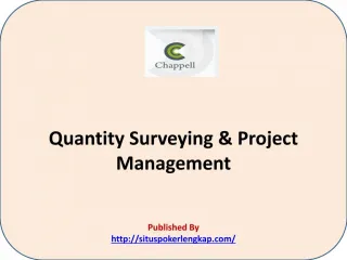 PPT - Quantity Surveying PowerPoint Presentation, free download - ID ...