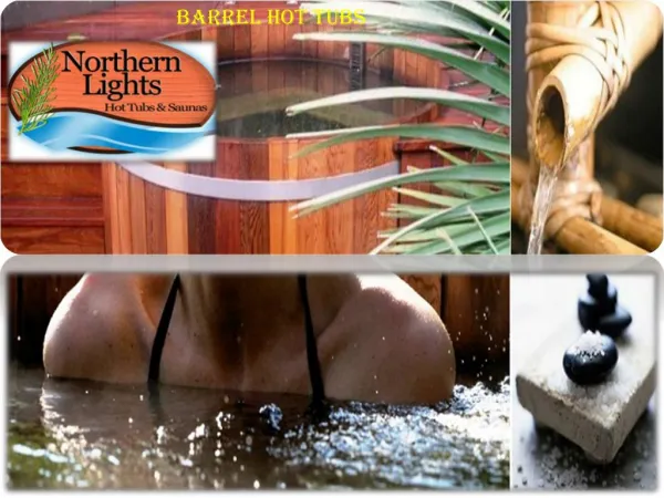 Barrel Hot Tubs at Cedar Tubs