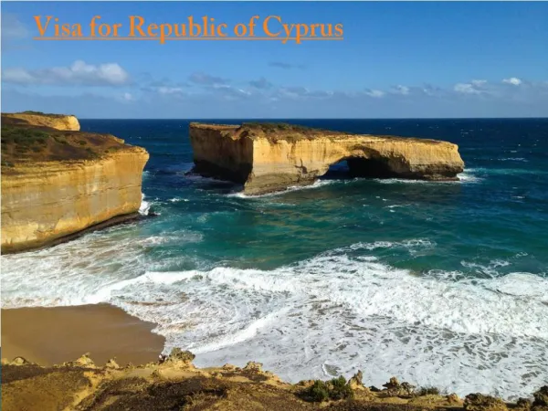Visa for Republic of Cyprus