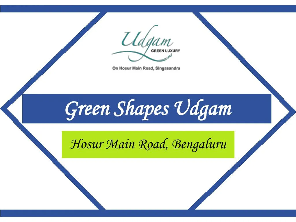 green shapes udgam