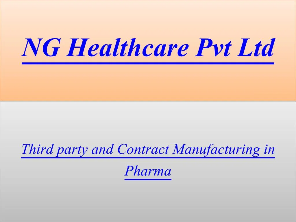 ng healthcare pvt ltd