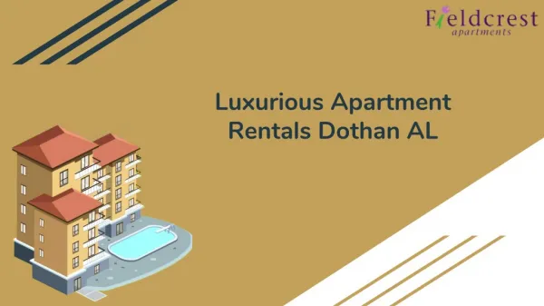 Best Apartment Rentals Dothan AL For Rent