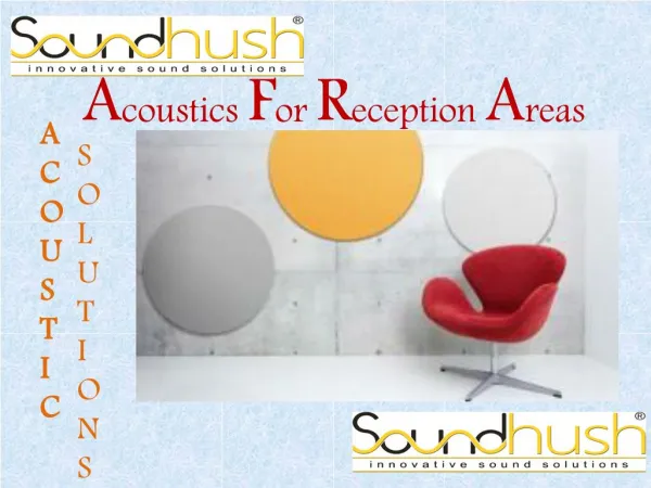 Sound Hush| reception area acoustic panels