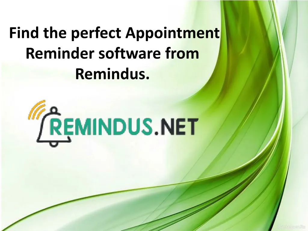 find the perfect appointment reminder software