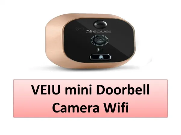 VEIU mini Doorbell Camera Wifi