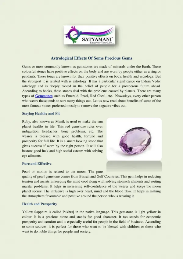 Gemstones Dealer in Delhi, Buy Precious Gemstone Online India