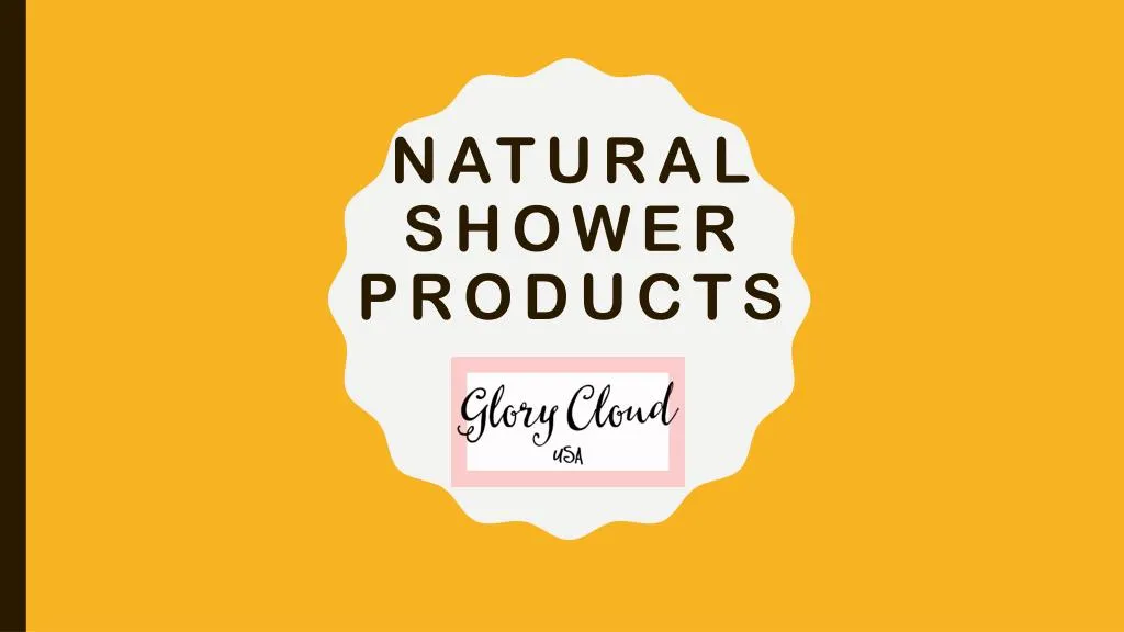 natural shower products