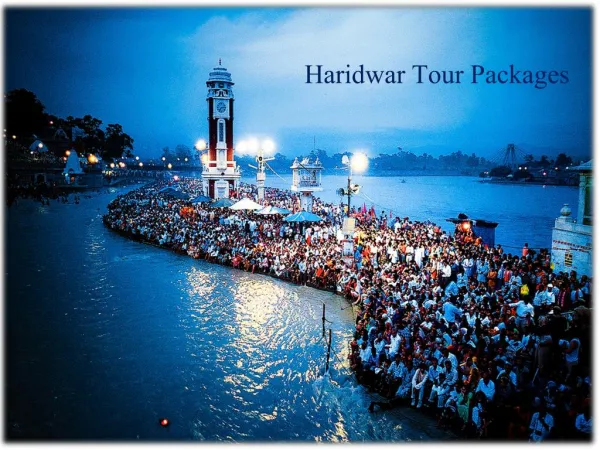 Holy dip in the mighty Ganges Haridwar tour package Call-8383991800