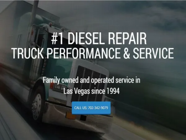 Best diesel truck repair in las vegas