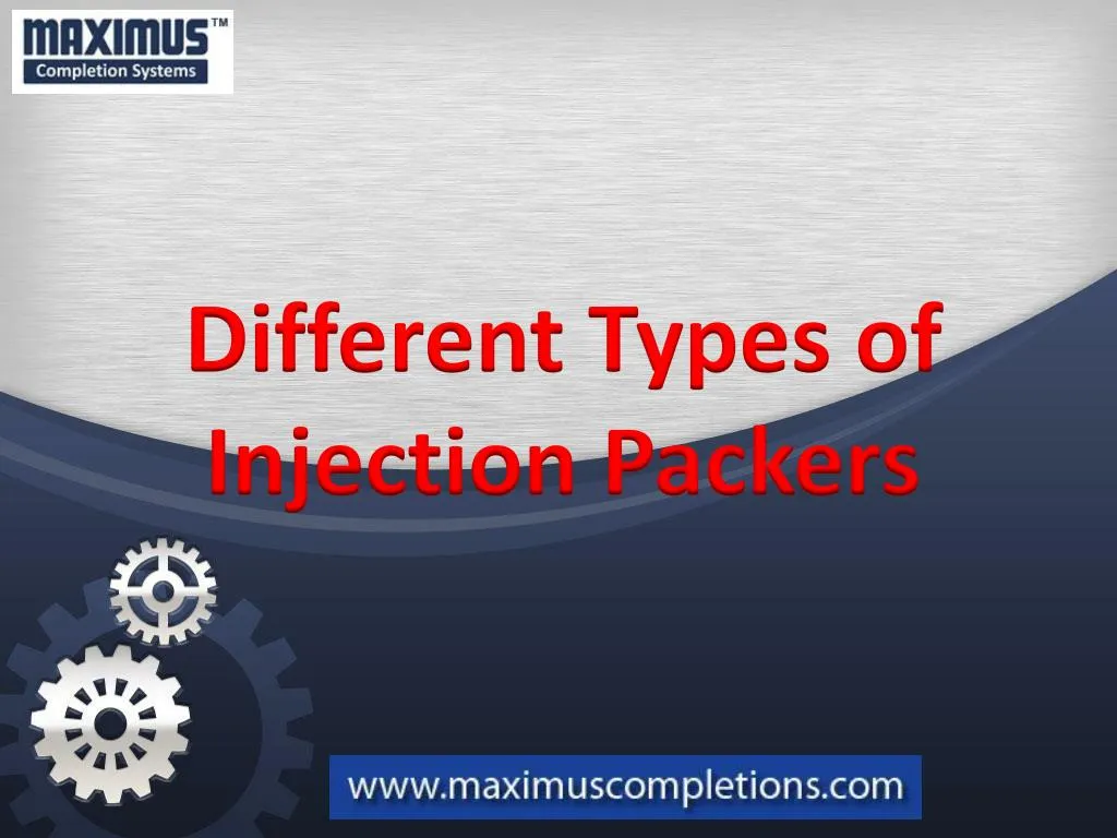 different types of injection packers
