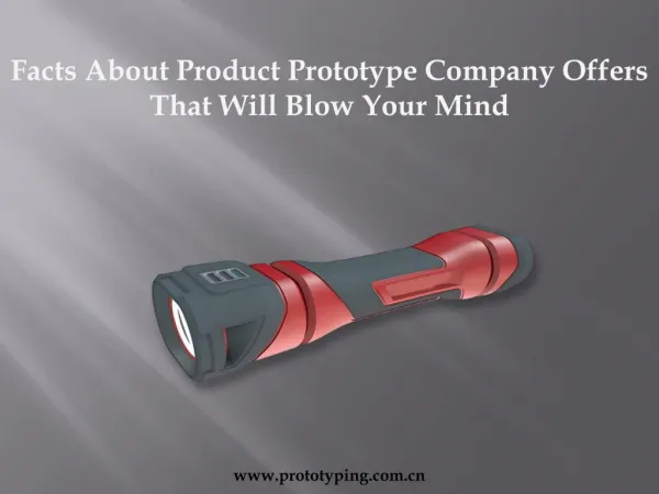 Facts About Product Prototype Company Offers That Will Blow Your Mind
