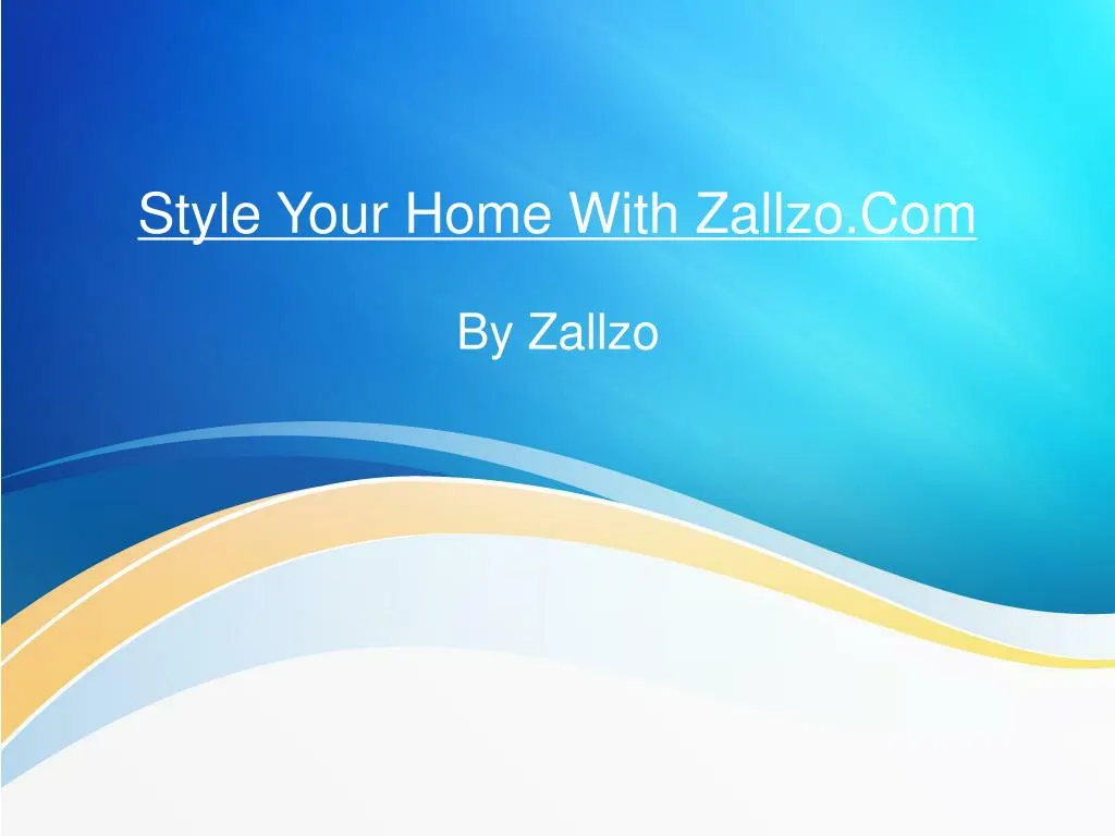 style your home with zallzo com