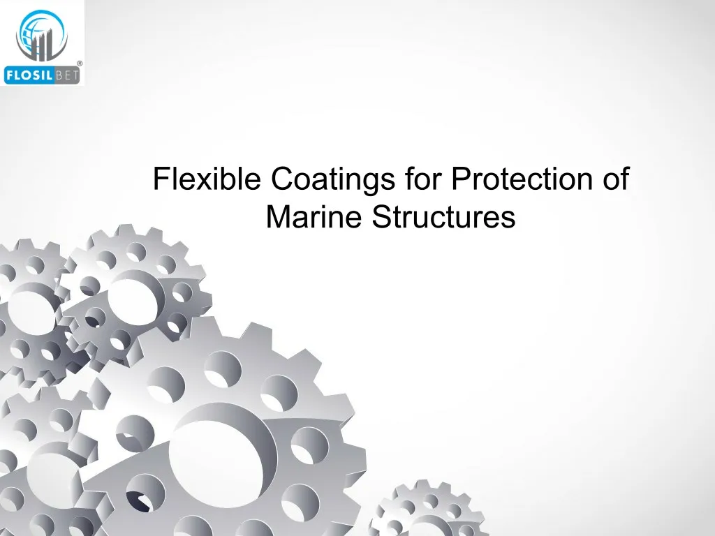 flexible coatings for protection of marine